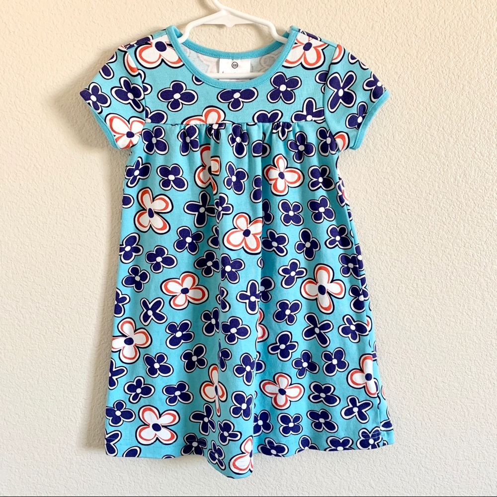 Hanna Andersson 110 5T floral cotton dress